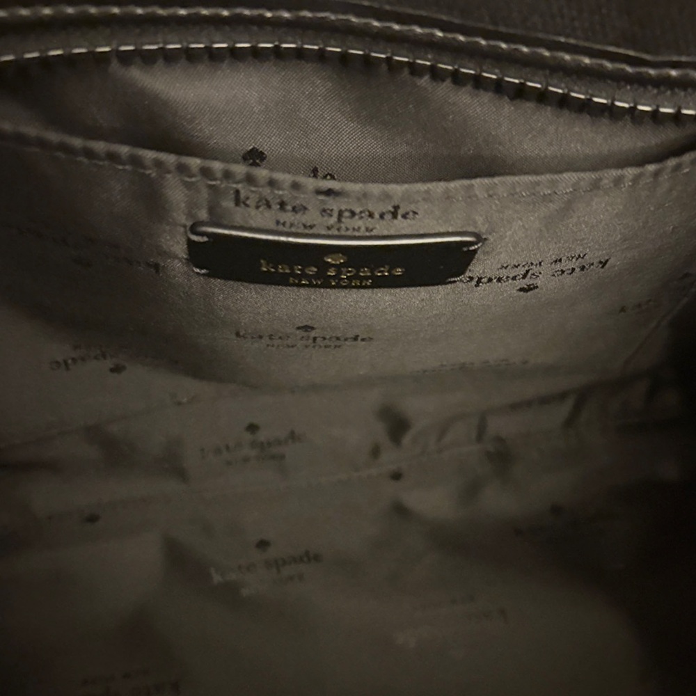 Kate Spade Black and Cream Canvas Tote Bag - Picture 8 of 8